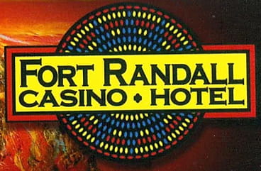 Fort Randall casino logo.