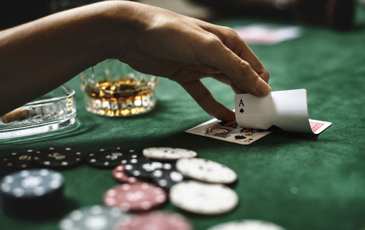 A hand of Texas Hold'em.