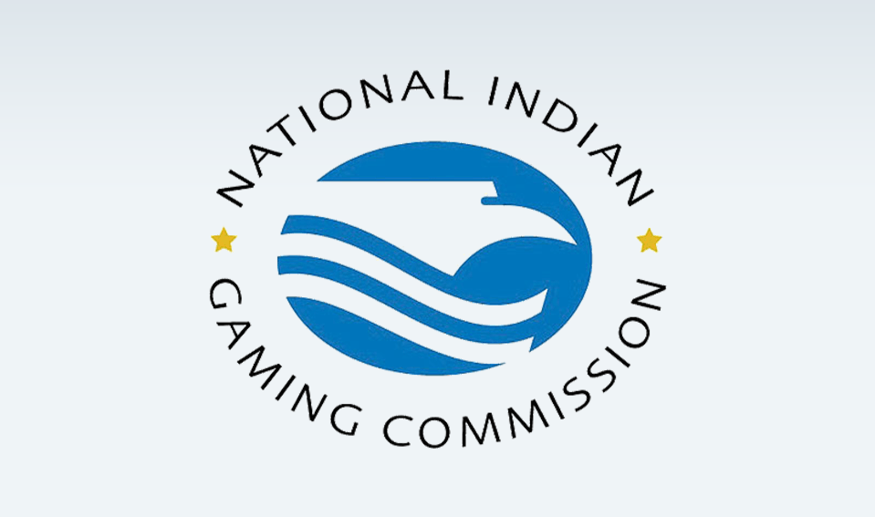 The logo of the National Indian Gaming Commission which is the overarching body that governs Indian Casinos in South Dakota.