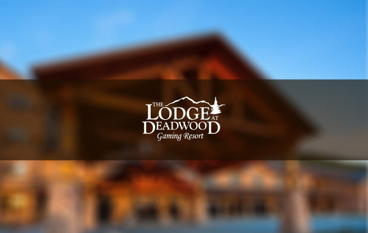 The Lodge at Deadwood casino logo.