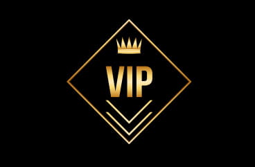 VIP written in golden letters.