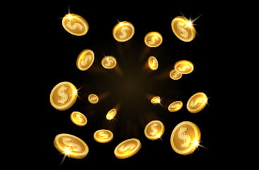 Gold coins.