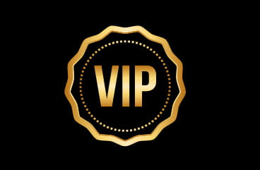 The word VIP written in gold.