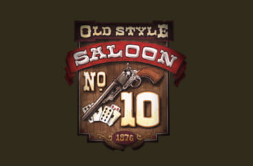 The logo of the Saloon #10 casino.